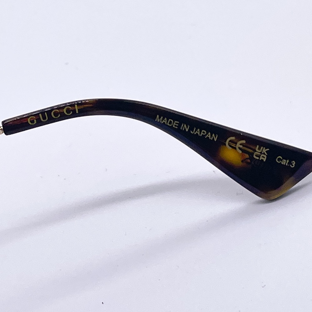 NEW GUCCI GG0062S 003 AVIATOR FRAME SUNGLASSES GUCCI - Picture 11 of 13